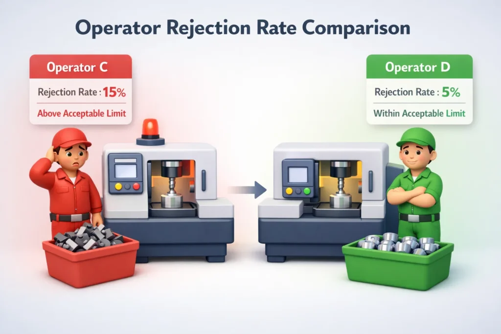Operator Rejection Rate
